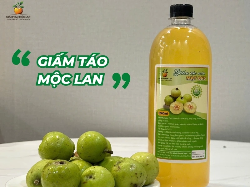 Giấm Táo Mua Ở Đâu Hà Nội, TPHCM, Đà Nẵng, Hải Phòng? 1 Giấm Táo Mộc Lan Nhiên là thương hiệu cung cấp sản phẩm uy tín