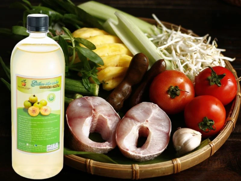 Giấm Táo Có Nấu Canh Chua Được Không? Bí Quyết Món Ăn Thanh Vị 1 Giấm táo giúp canh chua có vị thanh tự nhiên