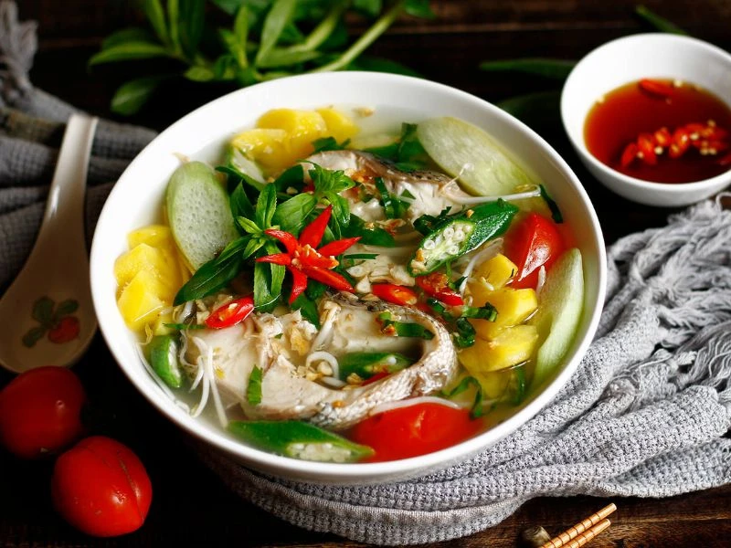 Giấm Táo Có Nấu Canh Chua Được Không? Bí Quyết Món Ăn Thanh Vị 2 Nấu canh chua "cực" đưa cơm với giấm táo